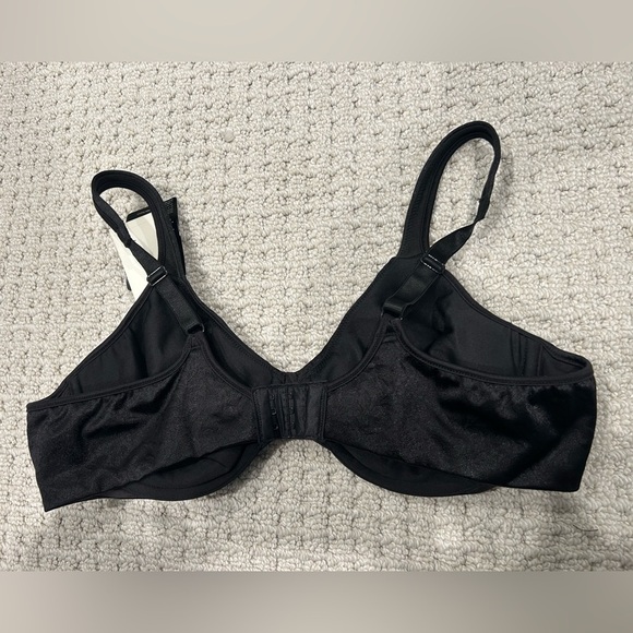 NWT Bali Comfort-U Back Black 38C Bra - Picture 4 of 4